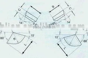 Tungsten Carbide Tipped Welding Cutting Blade------For Boring Tool,cylindrical Turning Tool and Face Cutter.(1292) thumbnail-1