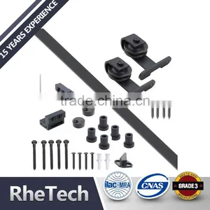 High Quality Main Oriental Iron Factory Entrance Gate Prefab Office Building Price Rubber Strip Sliding Gatehouse Door Hardware thumbnail-1