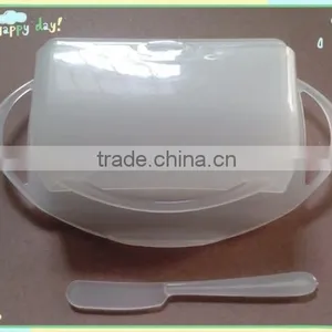 PP Clamshell Plastic Box With Plastic Knife thumbnail-1