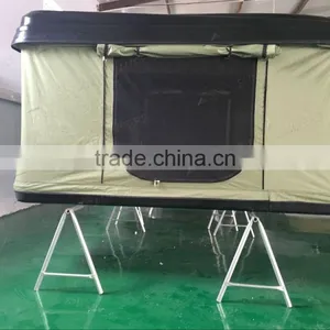 4x4 Off-road Hard Shell Canvas Camping Roof Top Tent for Sale thumbnail-5