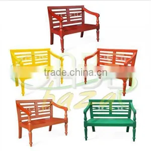 Mini Wood Bench for Kids thumbnail-2