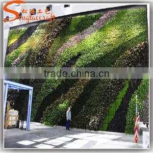 Vertical Plant Artificial Walls Plastic Green Wall Garden for Sale thumbnail-3