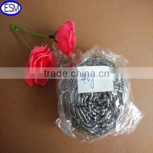 Ss410/Galvanized Mesh Scourer,Steel and Plastic Cleaning Scourer, Cleaning Ball thumbnail-1
