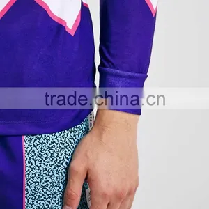 OEM Sports T-Shirt for Men Tight Fit Long Sleeve t Shirt With Curved Hem Slim Fit Training Shirts thumbnail-4