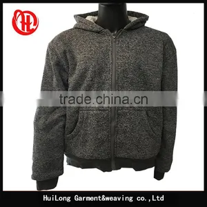 Men New Custom Zipper Hoodies Cheap Quality Plain Hoodies thumbnail-1