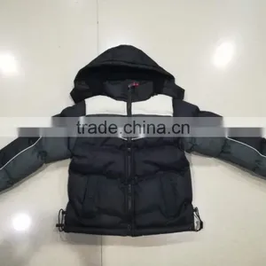 Bulk Wholesale Clothing Cheap Boys Winter Jacket With Hood Stocklots thumbnail-1