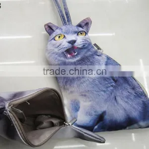 Fashion Small Pretty Animal Cute Cat Purse thumbnail-3