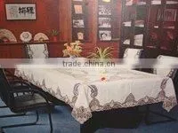 100% Cotton Embroidered Table Cloth and Chair Cloth thumbnail-1