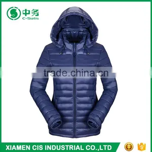 Fashion Style Winter Lightweight Womens Hooded Down Jacket for Sale thumbnail-1