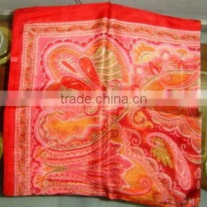 Printed Silk Scarf thumbnail-1