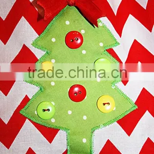New Arrive! Kids Red Chevron Christmas Baby Girls Frill Dresses Frocks Design thumbnail-3