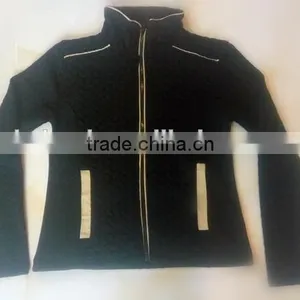 High Quality Wholesale Plain Ladies Winter Fashion Quilted Jacket Custom Women Quilted Jacket thumbnail-1