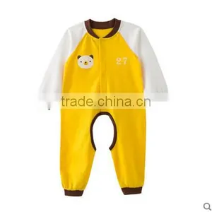 Printed Autumn Wear Long Sleeve Custom Infant Organic Cotton Wholesale Newborn Cheap Baby Clothes China thumbnail-3