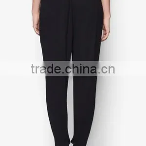 2017 Wholesale High Quality Custom Solid Plain Gym Spotrs Women Pants OEM Service thumbnail-3