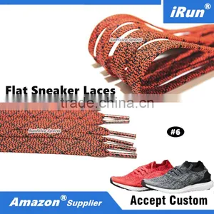 Amazing Flat Pattern Shoelaces Replacement for Hi-Tops & Lo-Tops Sneakers - Amazon/eBay Supplier-Free Amazon UPC Barcode Service thumbnail-1