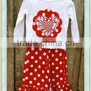 2017 Boutique Clothing Valentines Day Boutique Sets Boutique Girl Clothing thumbnail-1