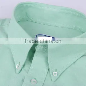2017 New Style Oxford Men's Long Sleeve Button Down Collar Casual Shirt thumbnail-4