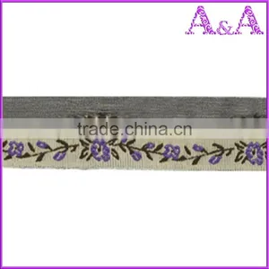 Golden Metallic Organza Ribbon thumbnail-1