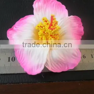 Size 5cm, High Quality Various Color Hibiscus Flowers, Artifical Silk Flowers thumbnail-2