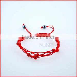 Hand Woven Shinning Ball Bracelet thumbnail-1