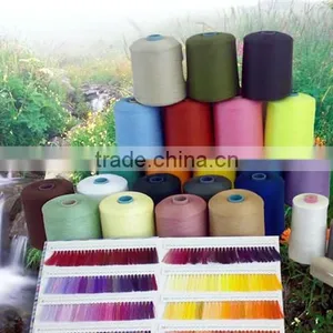 Colorful Spun Textile Cone Polyester Yarn From Professional Manufacturer thumbnail-1