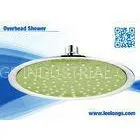 Eco Friendly Powerful 8 Inch Round Rain And Waterfall Shower Head Overhead thumbnail-1