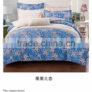 Wholesale Hotel Cotton 200TC Printing Bedsheet Set for Family Inn thumbnail-6