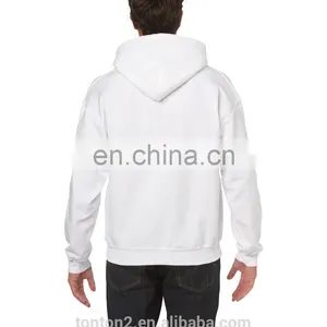 Custom Wholesale Blank Men Pullover Hoodies thumbnail-2