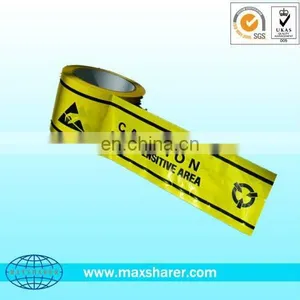 Yellow Antistatic Esd Floor Warning Label thumbnail-3