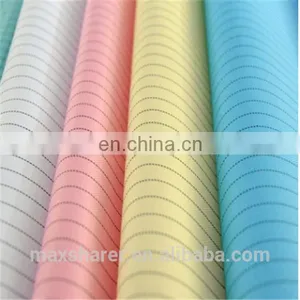 China Manufacturer Esd Clothing Fabric Cleanroom Antistatic Polyester Fabric thumbnail-2
