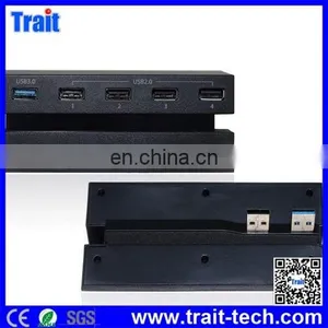 China Wholesale 5 USB Ports TP4-006 USB Hub for PS4 Gaming Console thumbnail-2