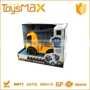 Dump Truck Toy, Cute Friction Electric Mini Dumper thumbnail-3