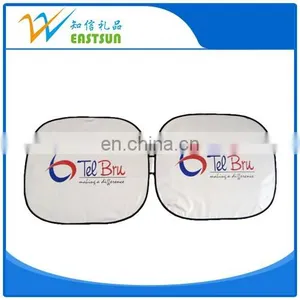 190T Front Windshield Advertising Foldable Car Sunshade thumbnail-2