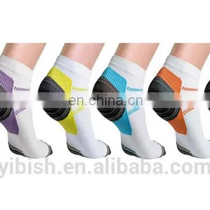 Unisex Ankle-Length Compression Socks#YLW-07 thumbnail-1