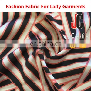 A2558 JC TEXTILE in Stock Polyester 50D Chiffon Print Fabric 100% Silk Satin Fabric thumbnail-1