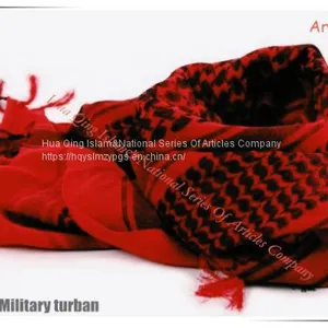 Arabian Pure Cotton Scarf / Arabian Cotton Scarf / Arab Scarf / Arabian Shemagh / Muslim Hijab Scarf thumbnail-1