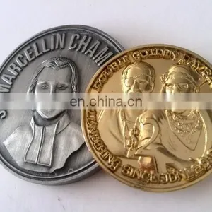3D Relief Zinc Cast Commemorative Coins as the Souvenir of an Event or Individual thumbnail-1