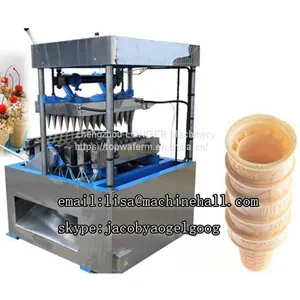 Hot Selling Ice Cream Wafer Cone Maker|Wafer Cone Making Machine thumbnail-1
