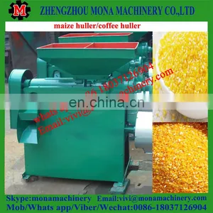 Maize Dehuller With Polisher, Maize Corn Dehulling Machine, Corn Peeling Machine thumbnail-6