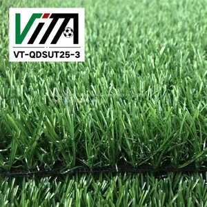 3/8 Inch Green Landscaping Artificial Turf Fake Grass VT-QDSUT25-3 thumbnail-4