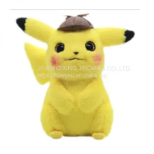Detective Pikachu Plush Toys For Children's Birthday thumbnail-1