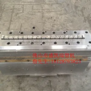 PVC Wood Plastic PE Wood Plastic Extruder Production Line Equipment thumbnail-4