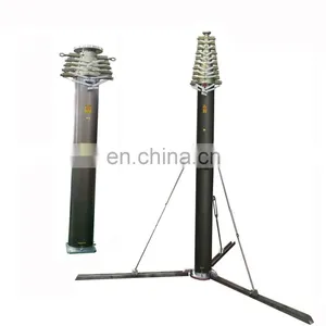 12m Portable Field Locking Telescopic Pneumatic Mast thumbnail-2