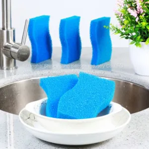 2020 Hot Sale Custom Clean Sponge Clear Kitchen Silicone Sponge Rubber Ball thumbnail-4