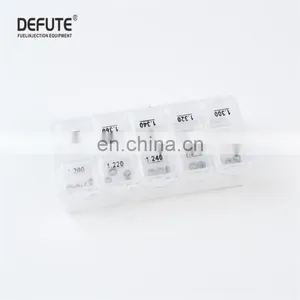 DEFUTE Adjusting Shim B24 Common Rail Injector Adjustment Shim B24 Gasket WasherSize: 1.00-1.50mm (Quantity 50 Pieces/boxes) thumbnail-5