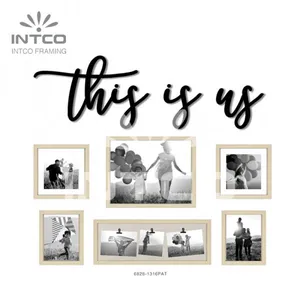 Gallery Picture Frames Wall Set, Custom Picture Frames for Gallery Wall, Wall Picture Frames Set thumbnail-3