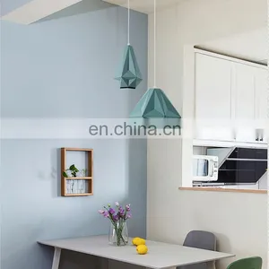 Metal Pendant Lamp Interior Decor Elegant Lighting Fixture Modern Style Polygonal Shaped Handcrafted thumbnail-2