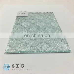 4mm 5mm 6mm Clear Silesia Pattern Glass thumbnail-5