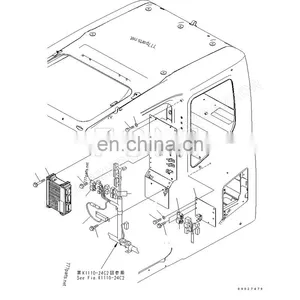 FOMI Genuine 7835-28-9000 Excavator Computer Controller ECU For PC400-7 Excavator thumbnail-1