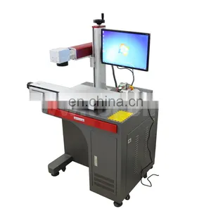 High Quality Fiber Laser Marking Machine With Slide Table Making Machine for Metal Jewelry thumbnail-1